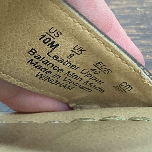 Naturalizer Windham leather metallic sandal women’s size 10M - Picture 6 of 9